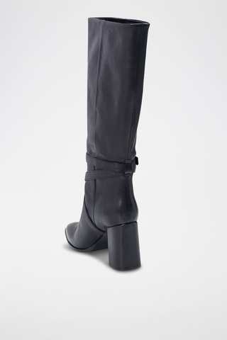 Botas em couro - Preto - IKKS
