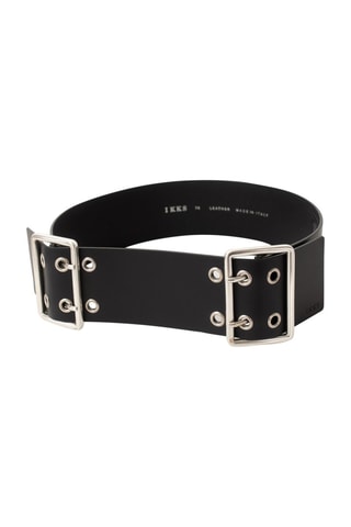Cinto em couro - Preto - IKKS