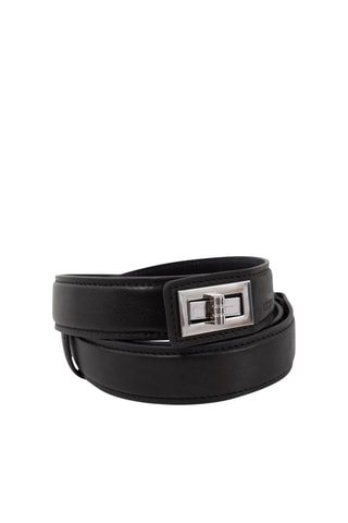 Cinto em couro - Preto - IKKS