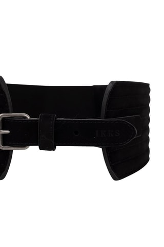Cinto em couro - Preto - IKKS