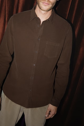 Camisa regular - Verde - IKKS