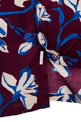 Camisa regular - Bordô - IKKS