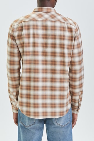 Camisa regular - Camel - IKKS