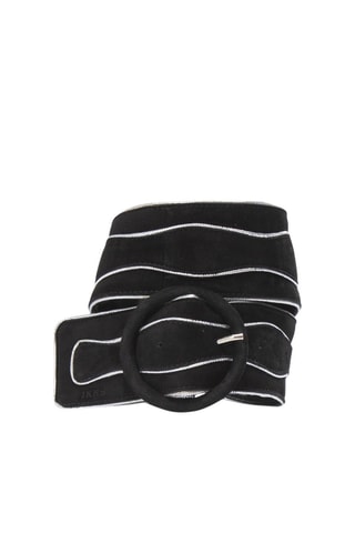 Cintura in pelle - Nero - IKKS