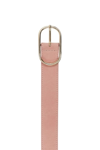 Cinto em couro - Rosa - One Step