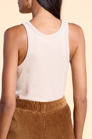 Camisola de alças - Cru