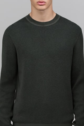 Camisola - Verde-escuro