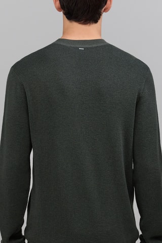 Camisola - Verde-escuro