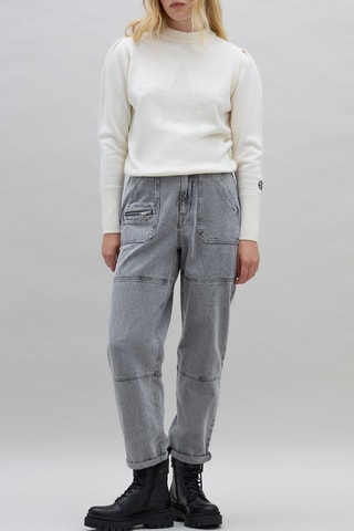 Camisola de lã - Cru