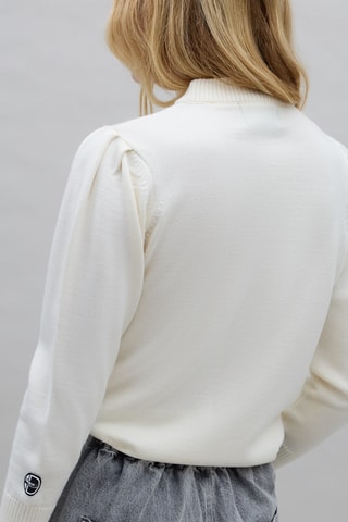 Camisola de lã - Cru