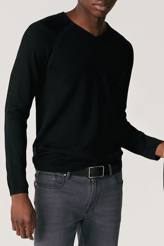 Camisola em lã - Preto - IKKS