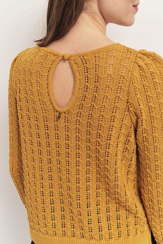 Camisola em linho - Mostarda - One Step