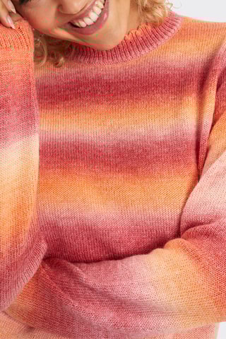 Camisola tie and dye - Laranja