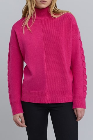 Camisola de lã - Rosa - IKKS