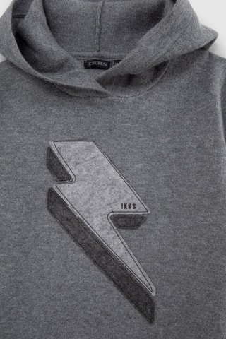 Camisola com capuz - Cinzento - IKKS