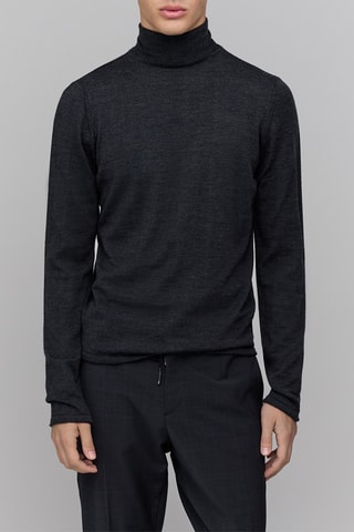 Camisola de lã - Antracite - IKKS