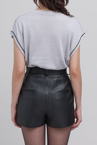 Top - Cinzento-claro - IKKS