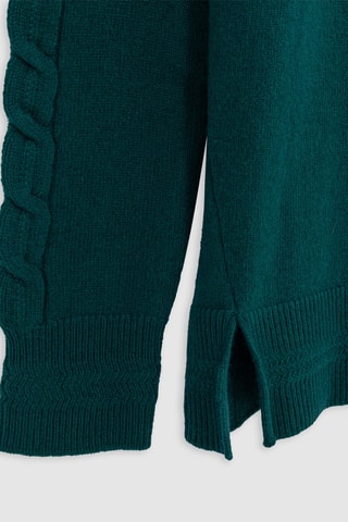 Camisola de lã - Verde-esmeralda - IKKS