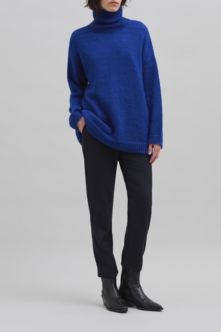 Camisola em mohair - Azul - IKKS