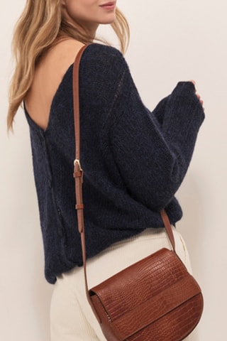 Casaco de malha - Azul-marinho - One Step