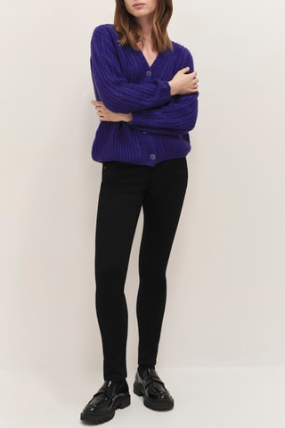 Casaco de malha - Violeta - One Step