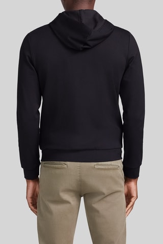 Casaco de malha com capuz - Preto - IKKS