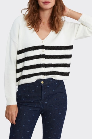 Casaco de malha - Branco