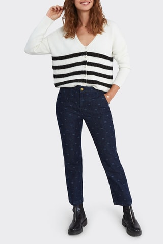 Casaco de malha - Branco