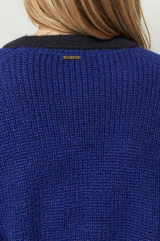 Casaco de malha - Azul-marinho