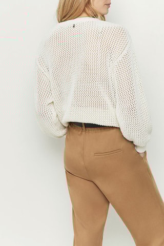 Casaco de malha - Marfim