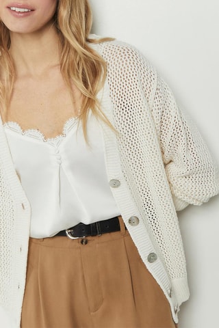 Casaco de malha - Marfim