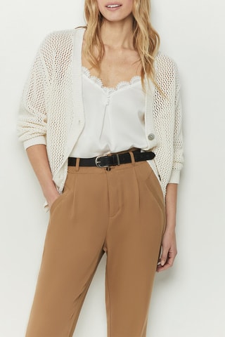 Casaco de malha - Marfim