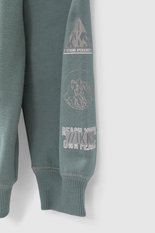 Cardigã com capuz - Verde - IKKS