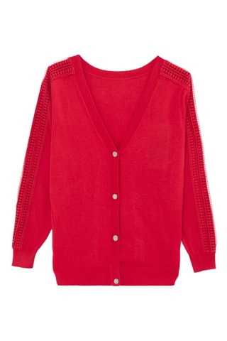 Cardigã - Vermelho - IKKS