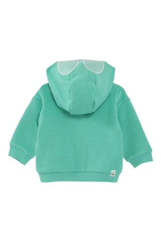 Cardigã com capuz - Verde - IKKS