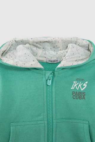 Cardigã com capuz - Verde - IKKS