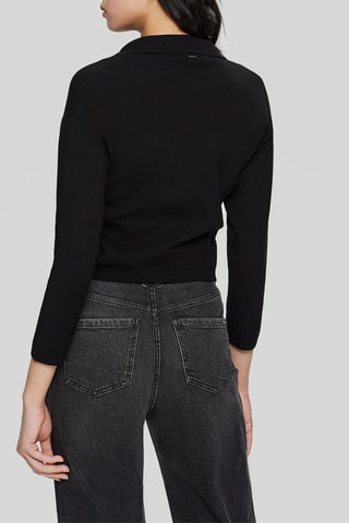 Casaco de malha - Preto - IKKS