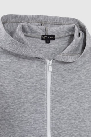 Cardigã oversize com capuz - Cinzento - IKKS