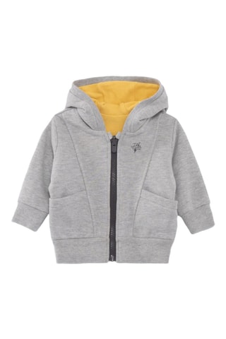 Cardigã reversível com capuz - Cinzento - IKKS