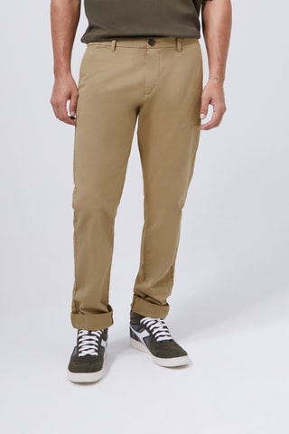 Calças chino slim - Bege