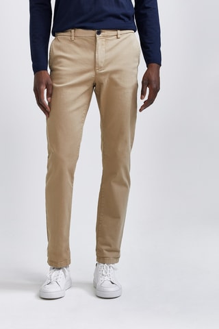 Calças slim - Bege