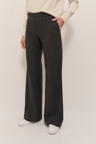 Calças flare - Antracite