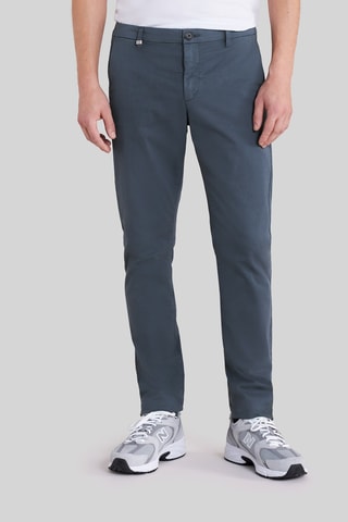Pantaloni chino slim - Blu - IKKS