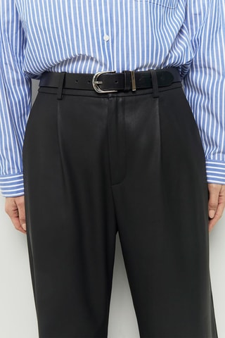 Calças wide legs - Preto