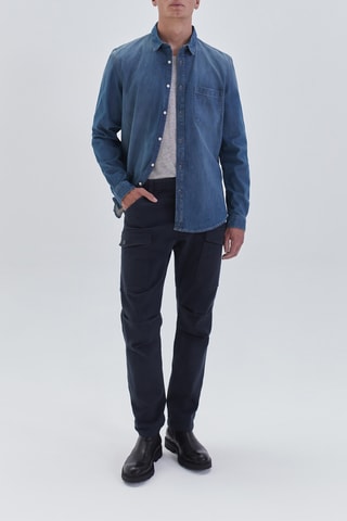 Calças cargo - Azul-marinho - IKKS