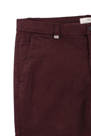 Calças chino slim - Bordô - IKKS