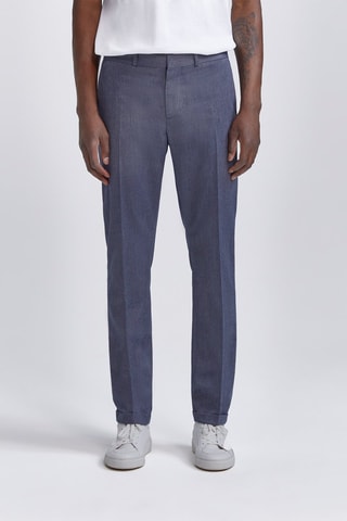 Calças slim - Índigo - IKKS