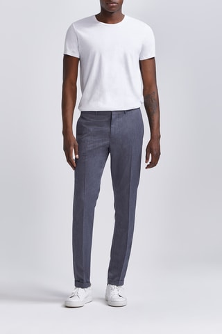 Calças slim - Índigo - IKKS