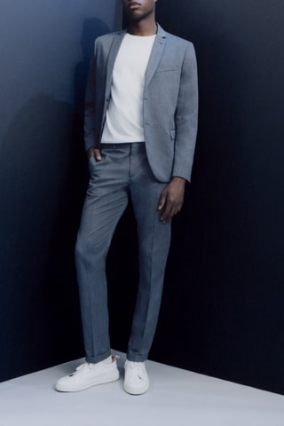 Calças slim - Índigo - IKKS