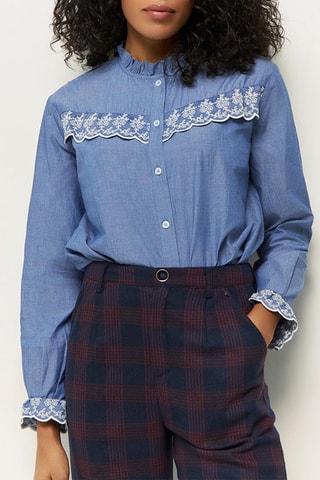 Calças de fato - Azul-marinho